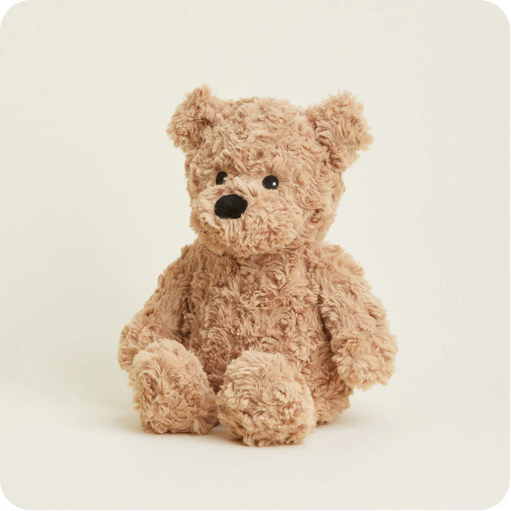 Brown Curly Bear Warmies - Persnickety Shop
