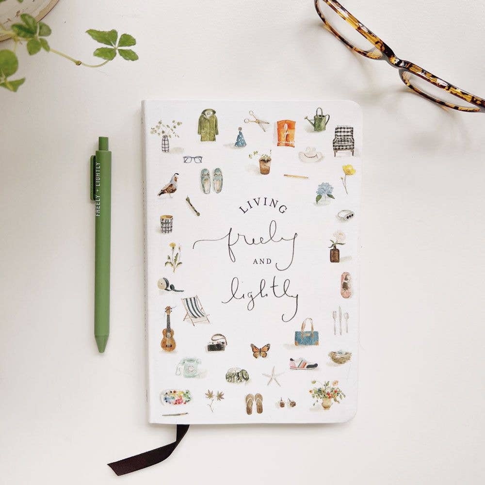 Living freely and lightly journal Emily Lex