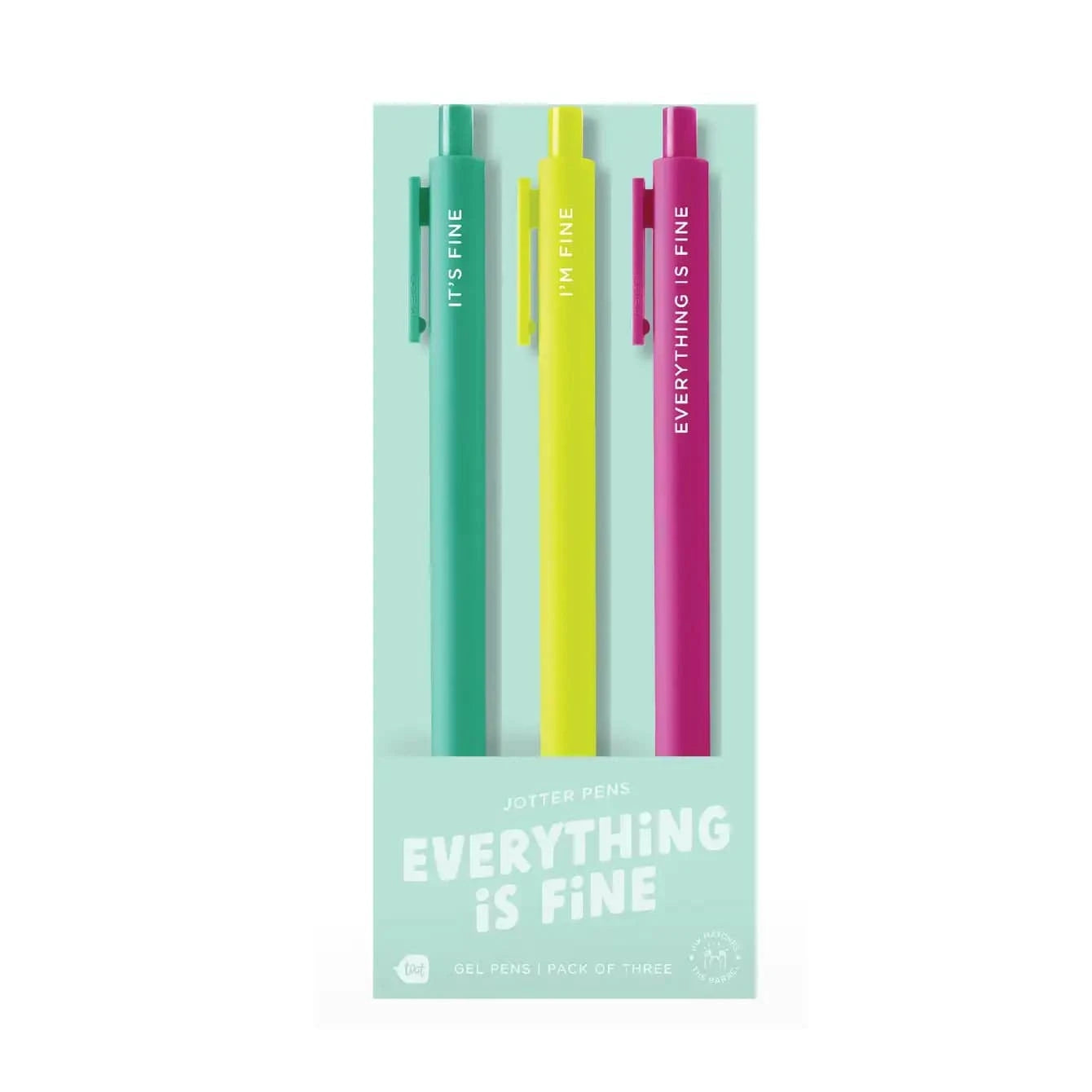 Jotter Sets - 3 pack (TOPSELLER!!): Everything Is Fine - Persnickety Shop