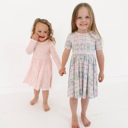 Petite Fleur Bamboo Twirl Dress: 3T - Persnickety Shop