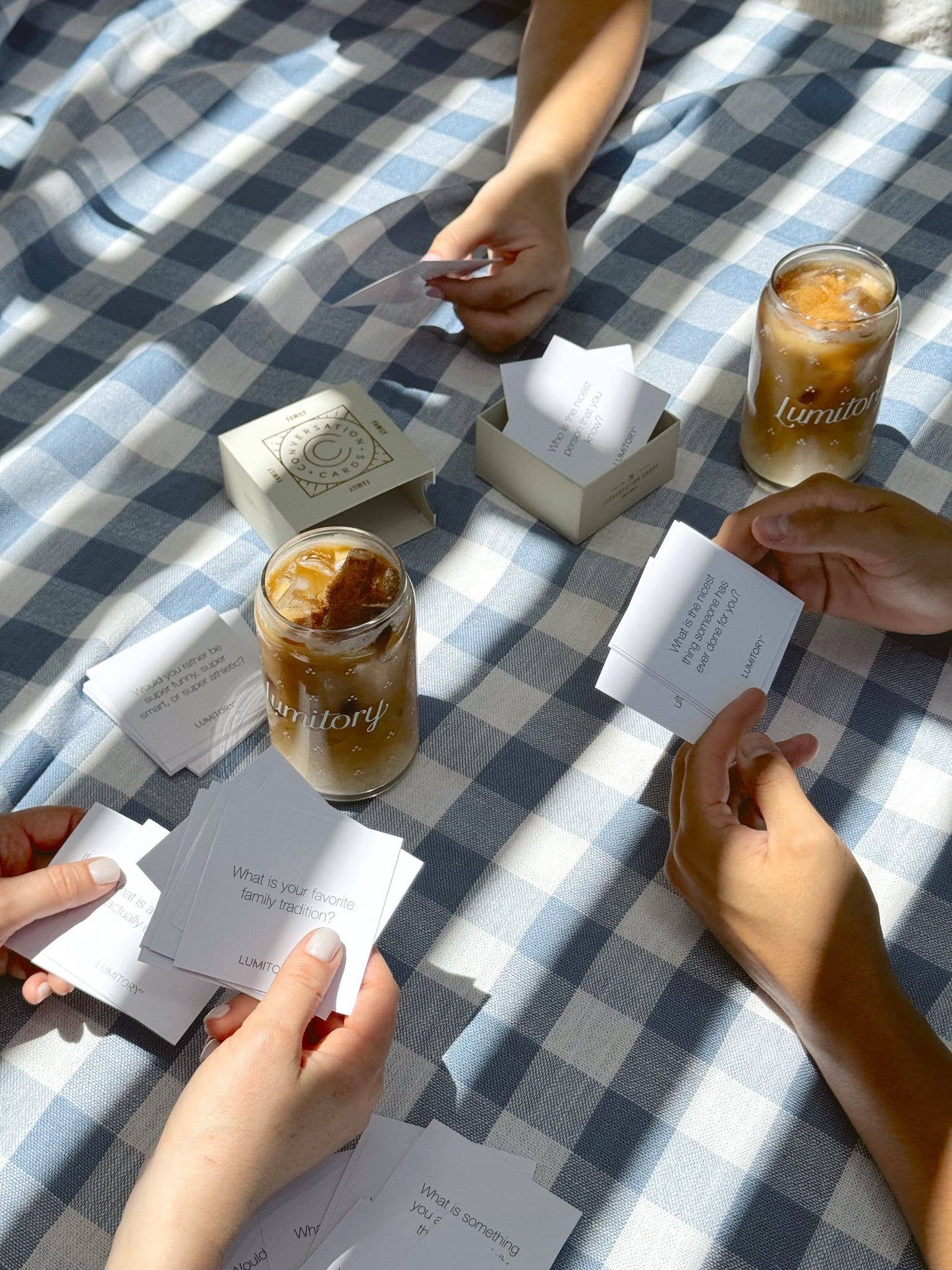 Family Conversation Cards - Case of 6
