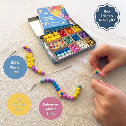 Rainbow Bloom Bracelet Making Kit