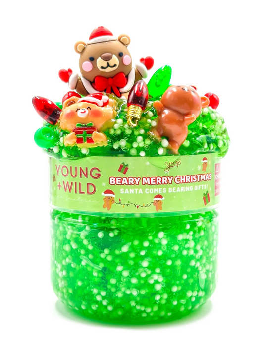 Beary Merry Christmas Slime - Persnickety Shop