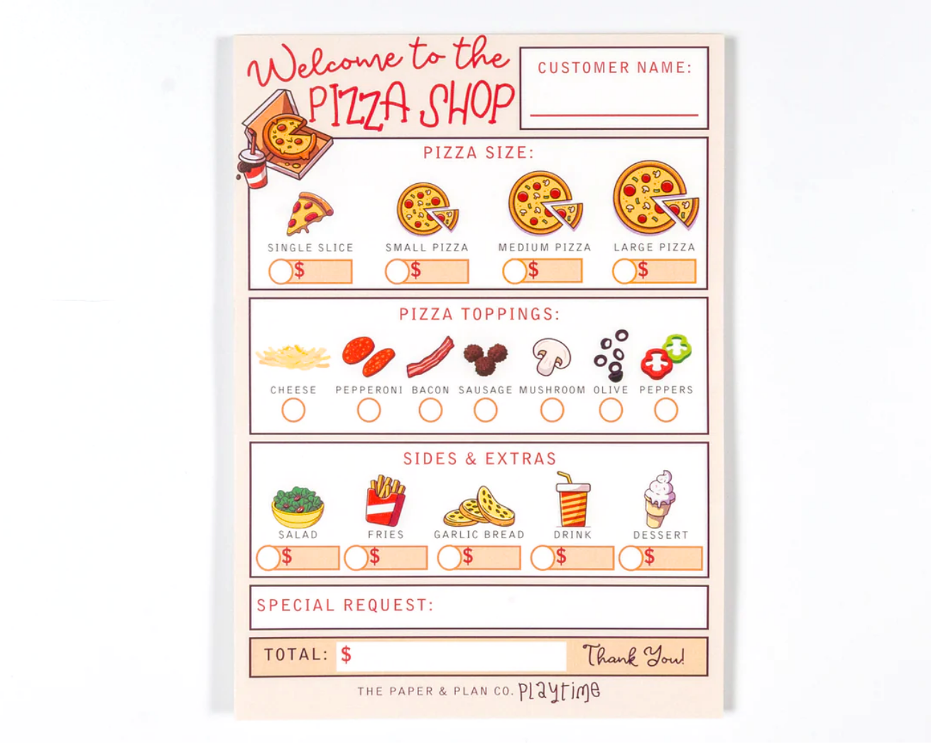 Pizza Shop Playtime Pad®