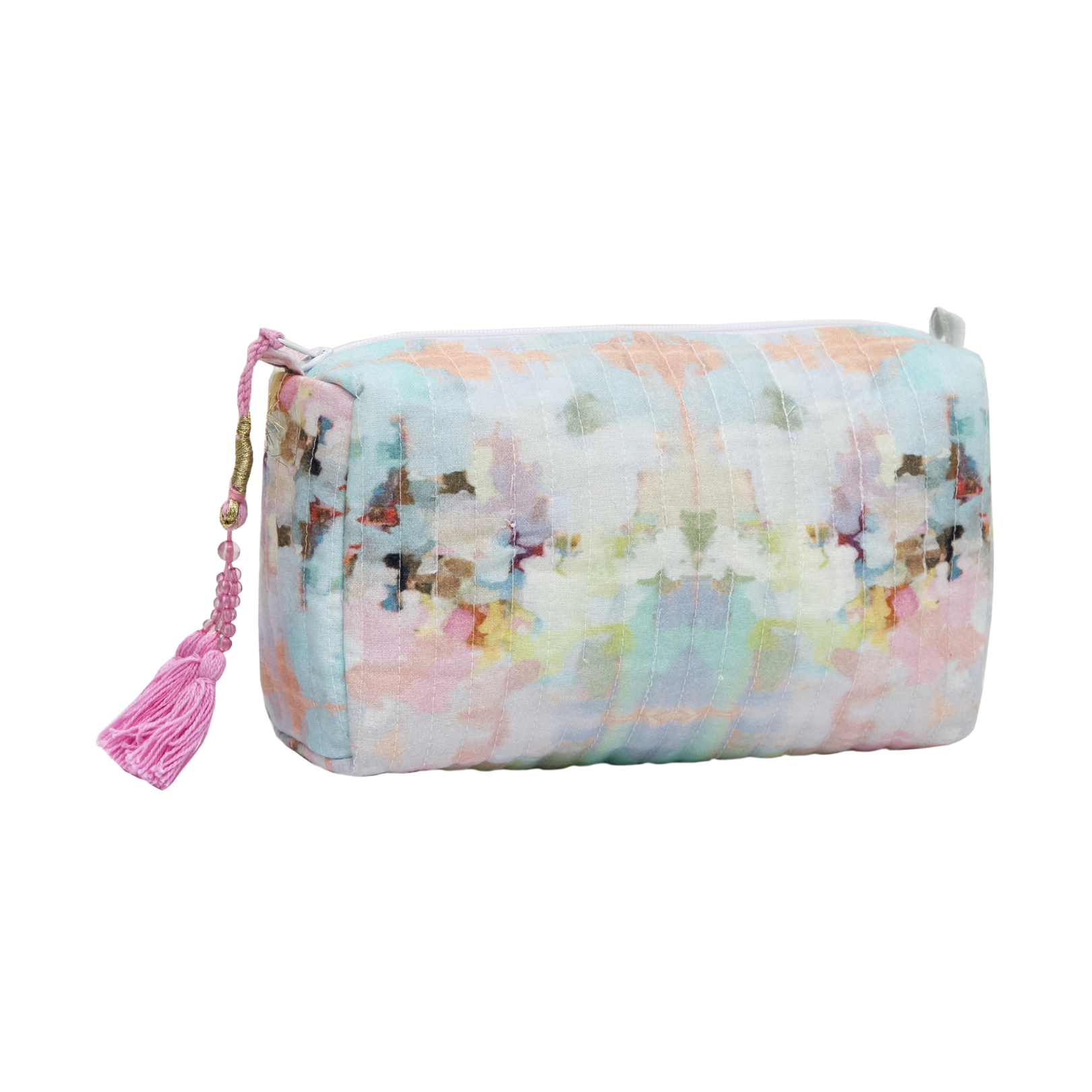 Brooks Avenue Small Cosmetic Bag: Small (7"x2.5"x4")