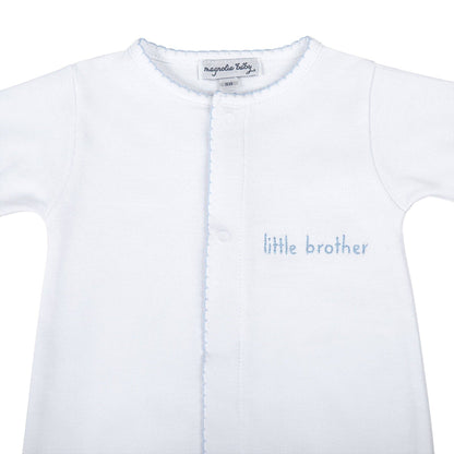 Little Brother Embroidered Converter: 3 Months - Persnickety Shop