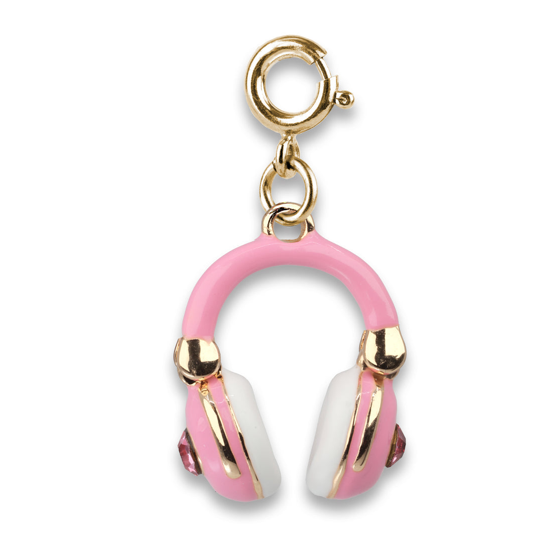 Gold Swivel Headphones Charm - Persnickety Shop