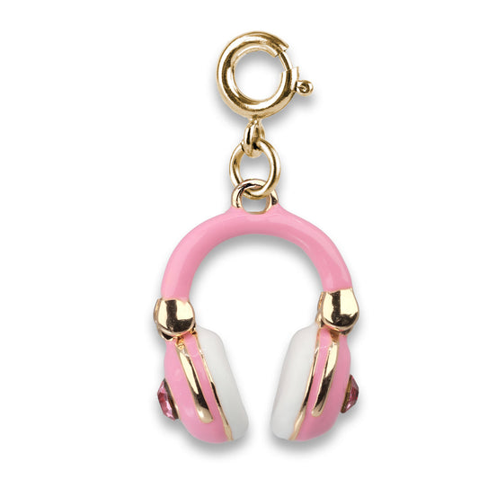 Gold Swivel Headphones Charm - Persnickety Shop