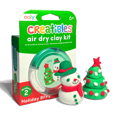 Ooly Creatibles: Air Dry Clay Kit - Holiday BFFs