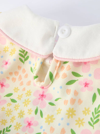 Easter Bunny Embroidery Smocking Cute Baby Girls Dress: 6 - Persnickety Shop