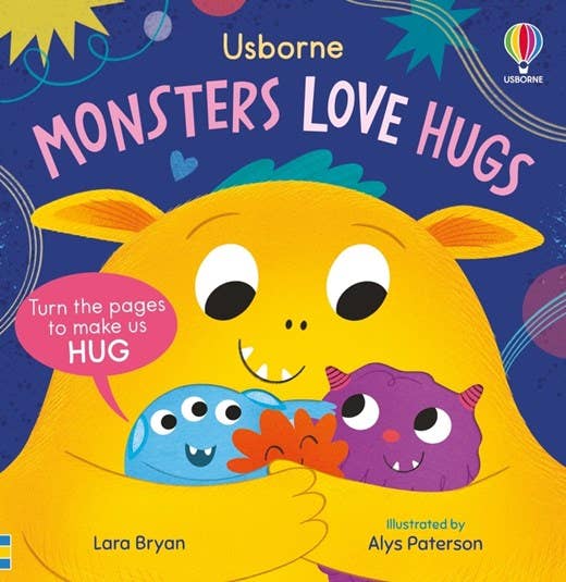 Monsters Love Hugs: Usborne Huggy Books - Persnickety Shop