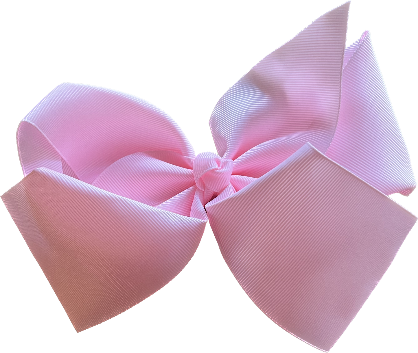 Hair Bow - Light Pink 8"