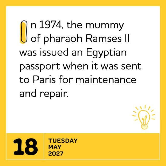 Interesting Facts for Curious Minds Page-A-Day® Calendar2027