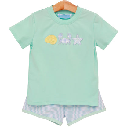 Trotter Street Kids Under the Sea Short Set - Persnickety Shop