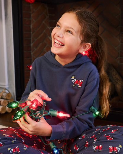 Kids' Santa Hooded Sweatshirt - Persnickety Shop