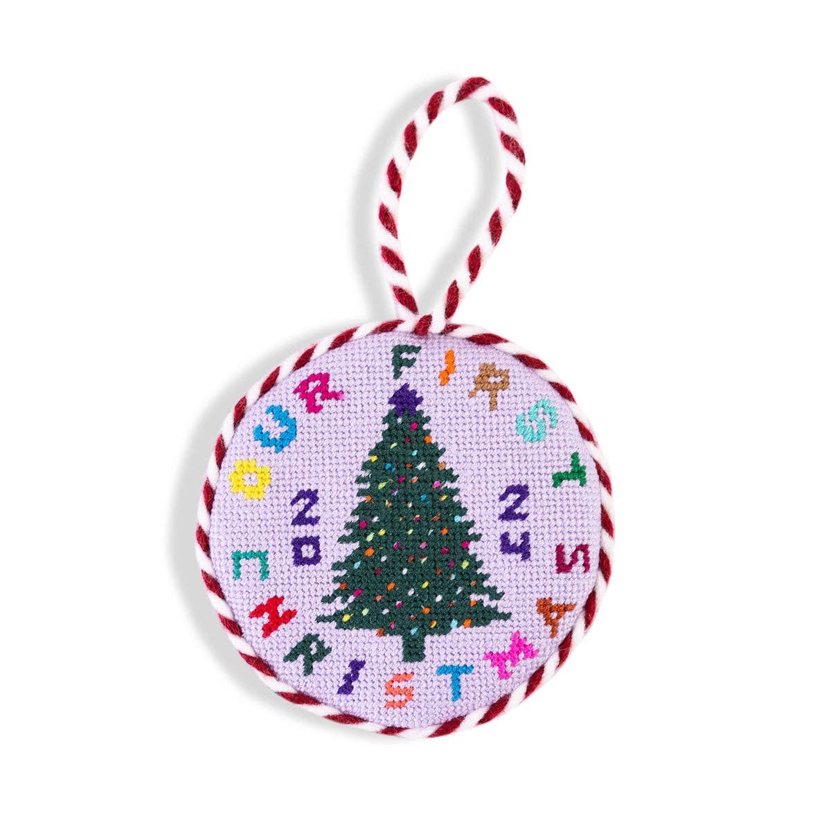 Needlepoint Ornament - Our 1st - Persnickety Shop