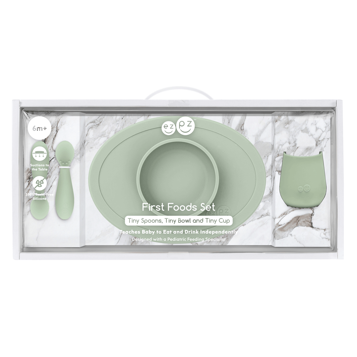 First Foods Set (Baby 4+ months): Indigo