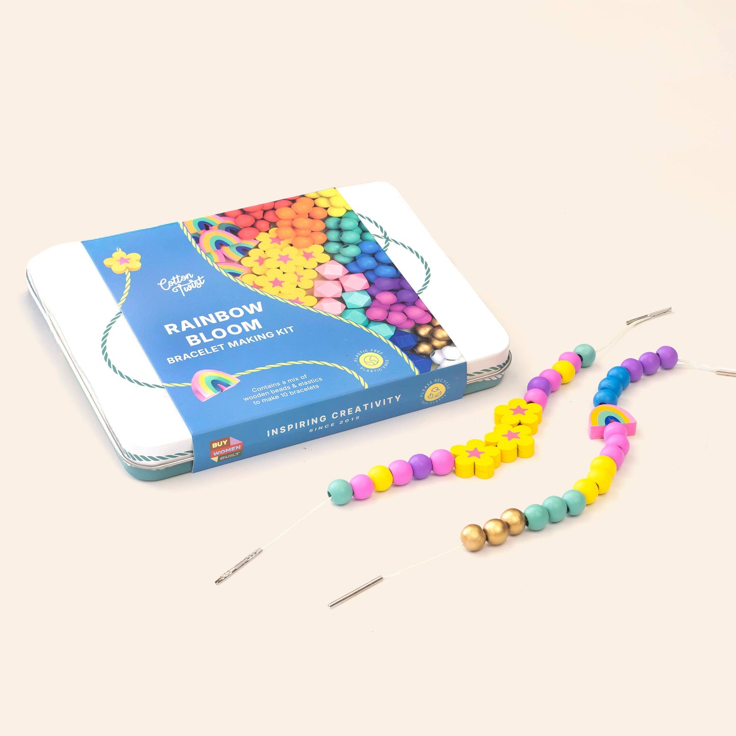 Rainbow Bloom Bracelet Making Kit