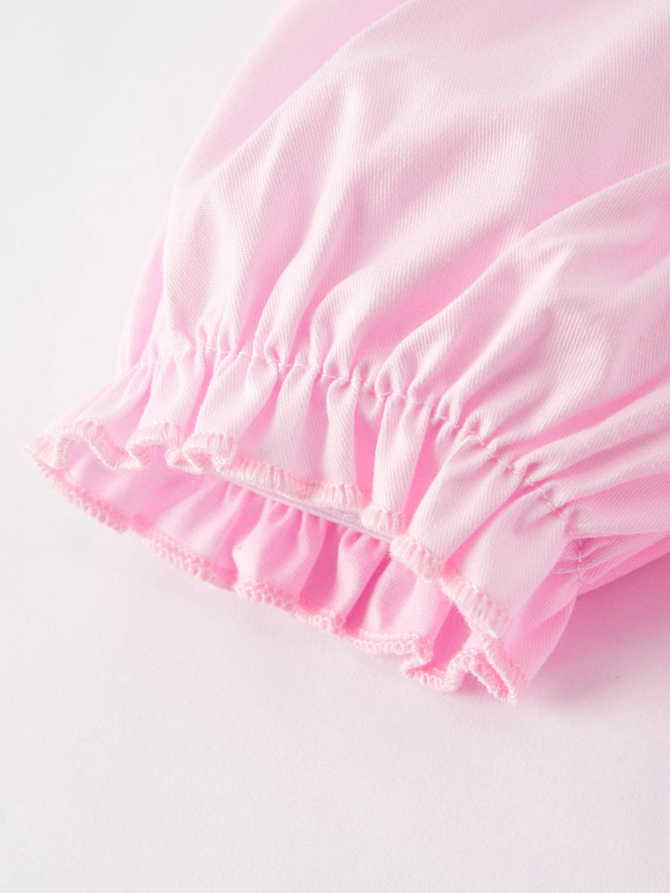 Smocked Pink Bow Dress - Persnickety Shop