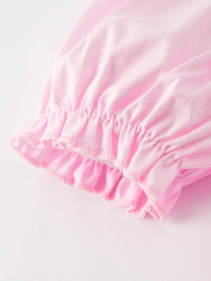 Smocked Pink Bow Dress - Persnickety Shop