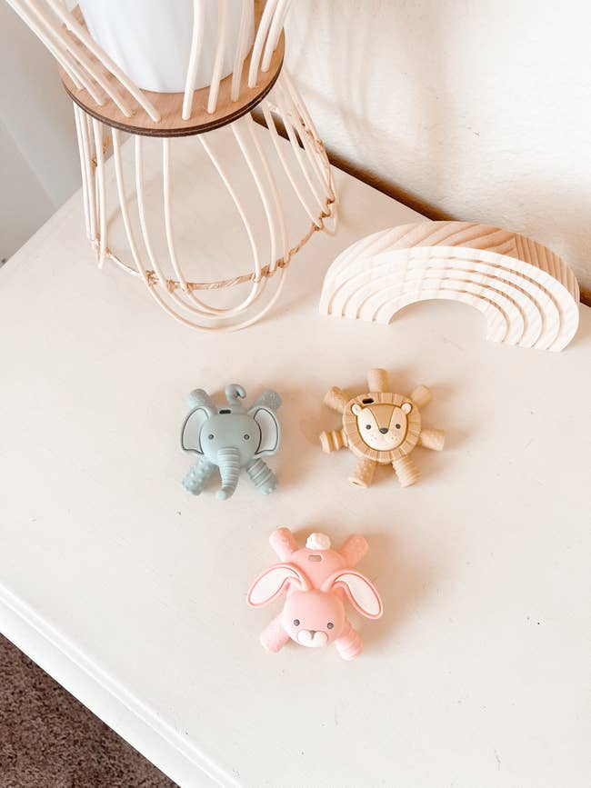 Ritzy Teether™ Baby Molar Teether: Bunny