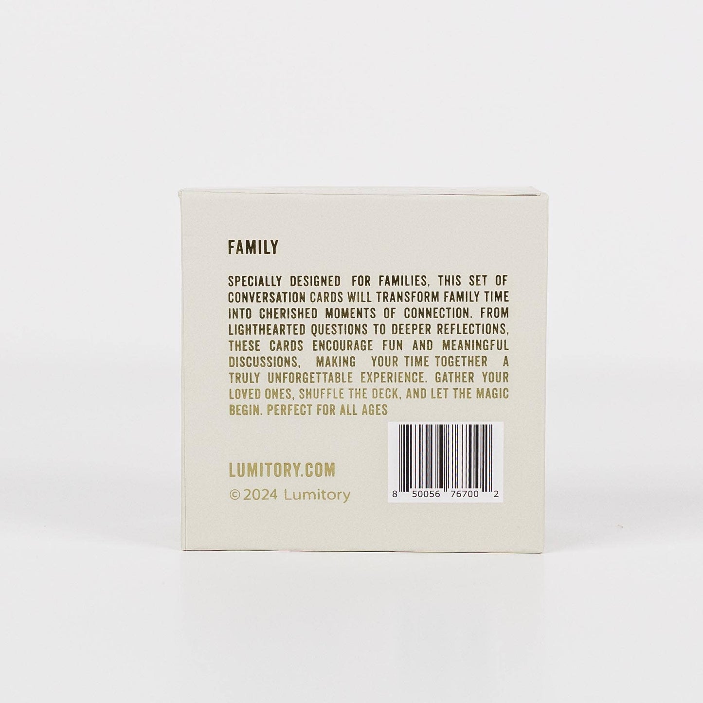 Family Conversation Cards - Case of 6