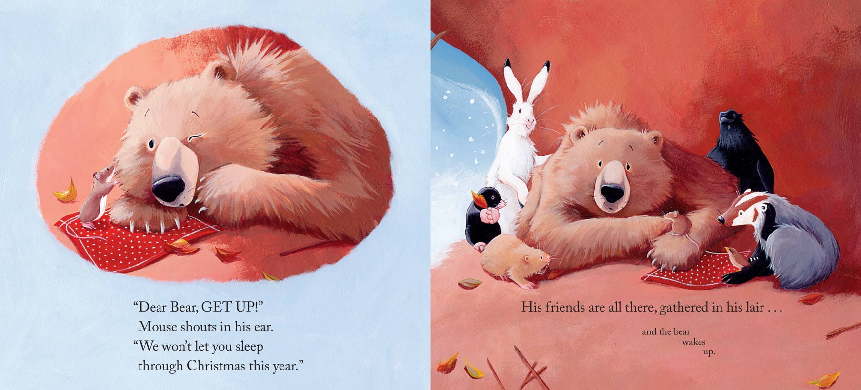 Bear Stays Up for Christmas by Karma Wilson: Paper Over Board; 40 pages / English - Persnickety Shop