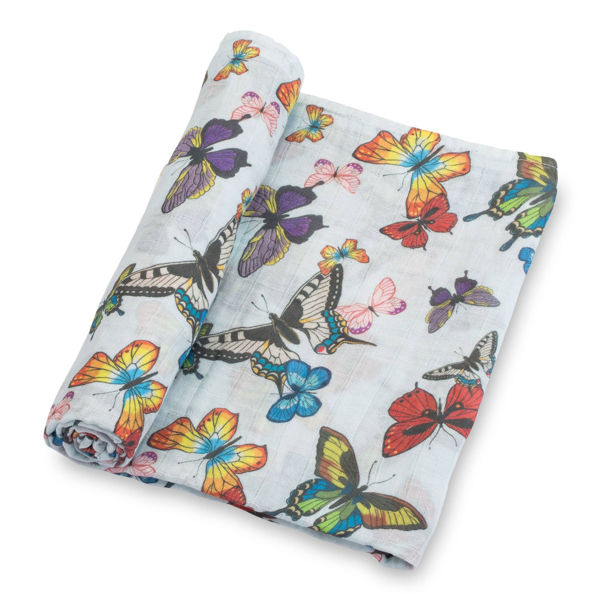 Butterfly Away Baby Swaddle Blanket - Persnickety Shop