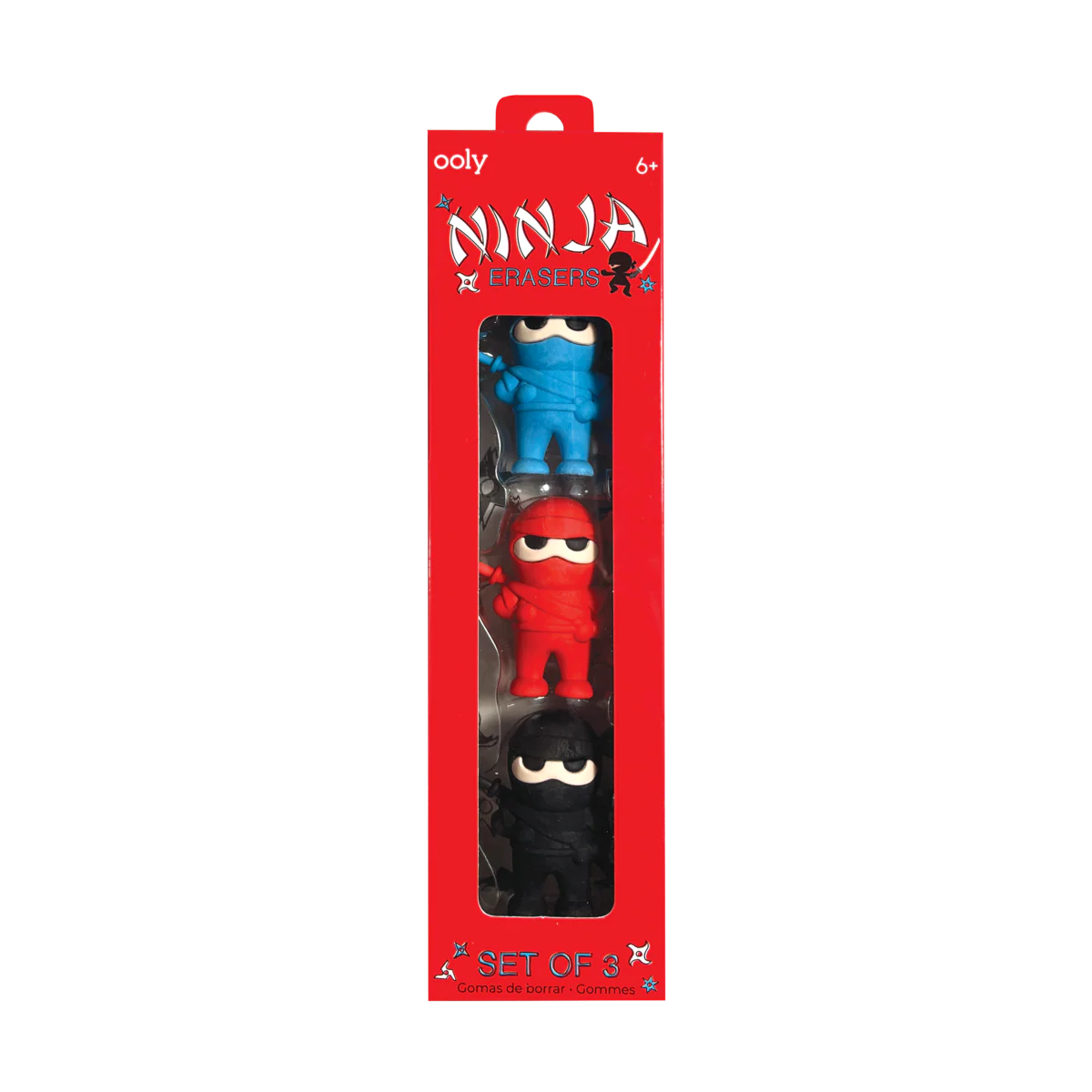 Ooly Ninja Erasers - Persnickety Shop