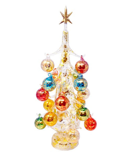 Buon Natalie LED Tree 17.25 Inch Silver - Persnickety Shop