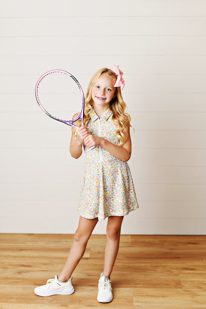 Swoon Boho Floral Tennis Dress