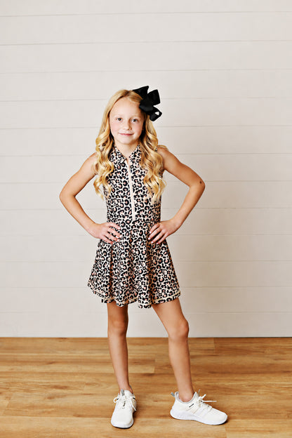 Swoon Leopard Tennis Dress