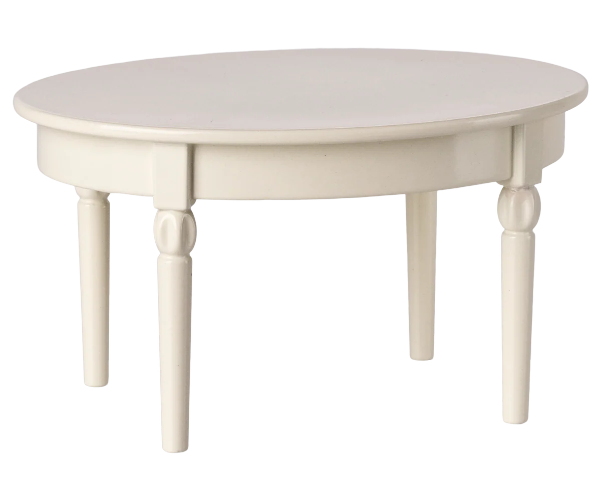 Vintage Dining Table, Mouse - Off White - Persnickety Shop