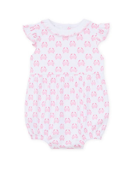 MAGNOLIA BABY Little Crawlers Print Bubble - PINK - Persnickety Shop