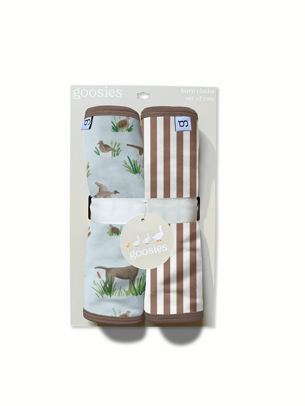 GOOSIES- BURP CLOTH SET- DELTA DOGS