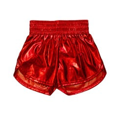 Belle Cher Red Metallic Short - Persnickety Shop