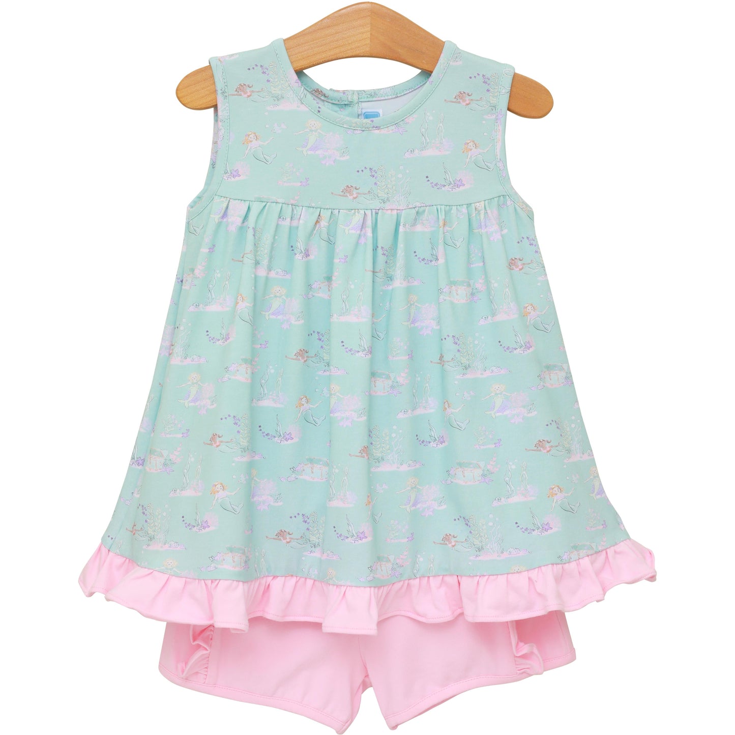 Trotter Street Kids Mermaid’s Tale Short Set - Persnickety Shop