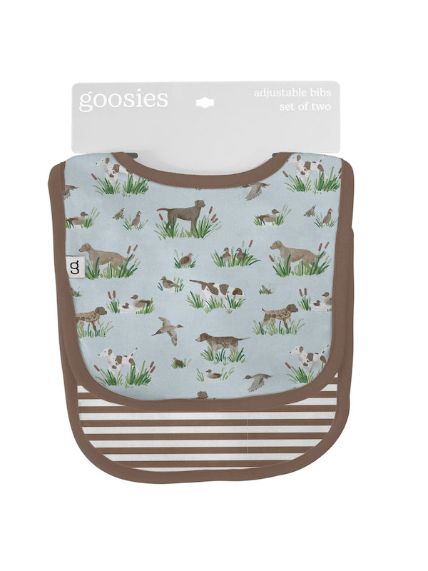GOOSIES- BIB SET- DELTA DOGS