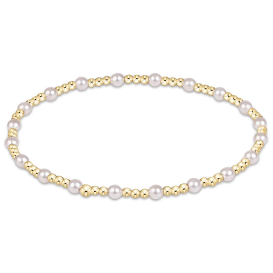 Enewton egirl sincerity pearl 3mm bracelet