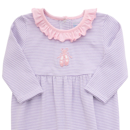 Itsy Bitsy Girls Ballet Slipper Romper
