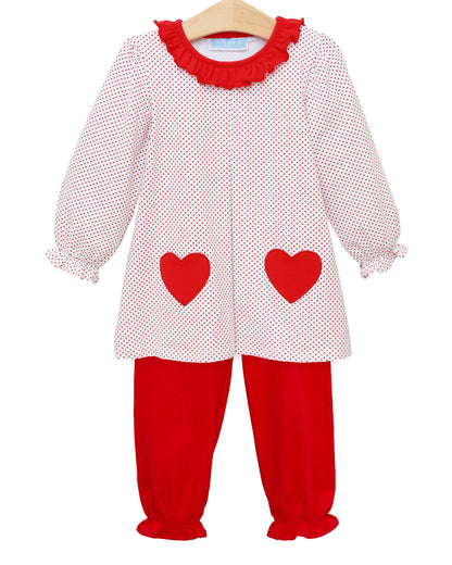 Be Mine Bloomer Pants Set