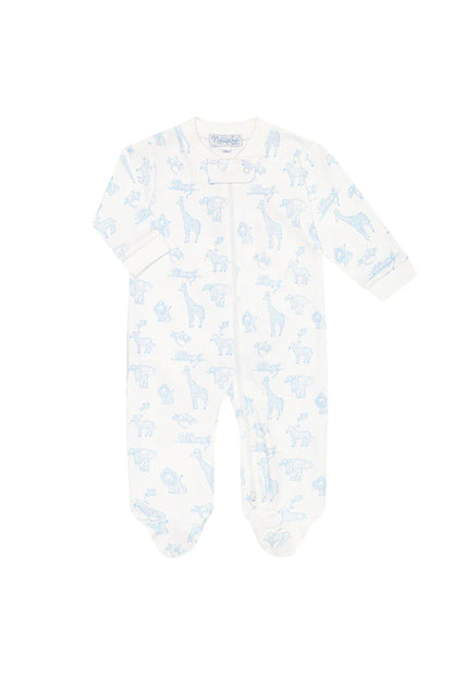 Nellapima Safari Zipper Footie 3-6 Months