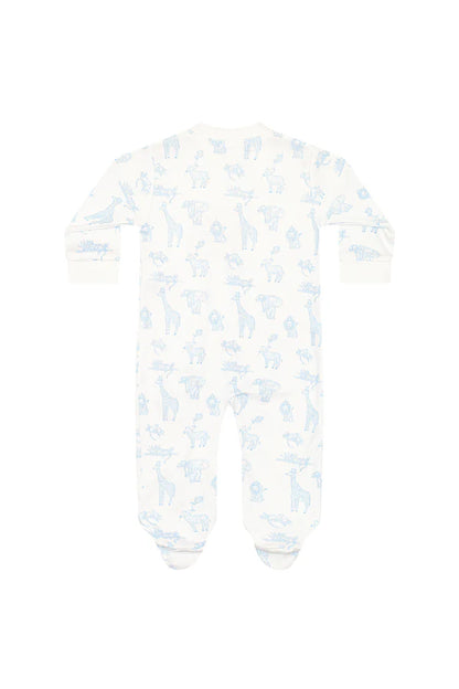 Nellapima Safari Zipper Footie 3-6 Months