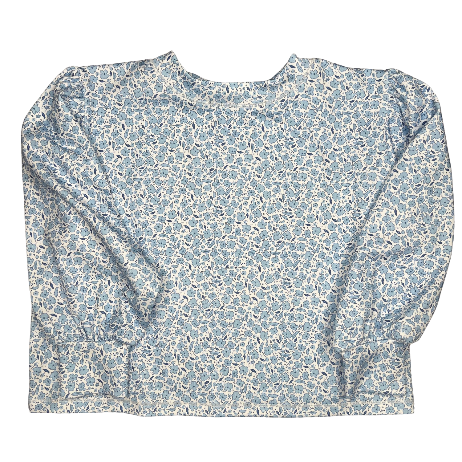 Honesty Mini Blue Floral Athletic Tank – Girls - Persnickety Shop