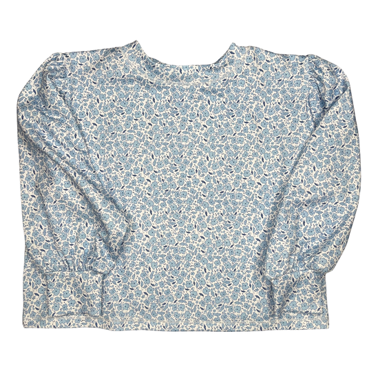 Honesty Mini Blue Floral Athletic Tank – Girls - Persnickety Shop