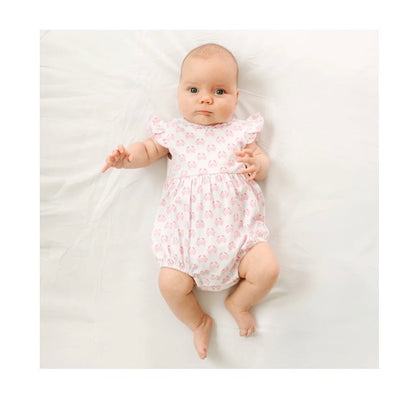 MAGNOLIA BABY Little Crawlers Print Bubble - PINK - Persnickety Shop
