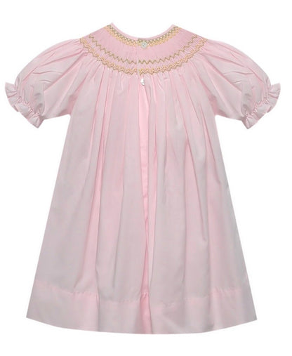 Pink Savannah Bishop Dress - Hop To It - Persnickety Shop