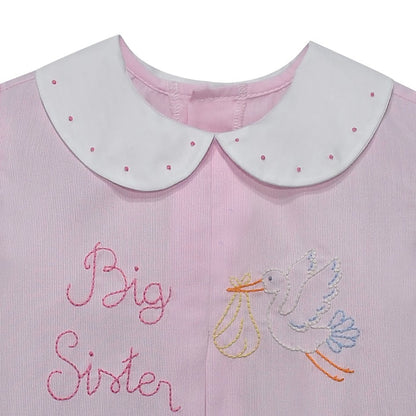 Sydney Dress-Big Sister w/Stork - Persnickety Shop
