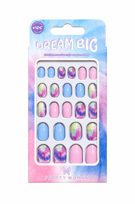 DREAM BIG GIRLS PRESS ON NAILS