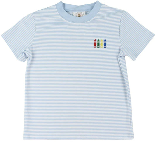 COLOR MY WORLD BEAU BASIC TEE CYPRESS ROW